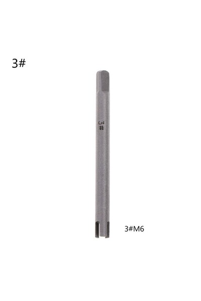 Choice1 M6 1pc M3-M12 Broken Tap Extractor Steel Broken Head Taps Remover Gui...