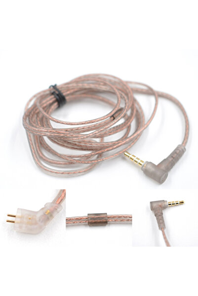 Choice1 No microphone KZ OFC Upgrade Cable HiFi Earphone Replacement Cable 0....