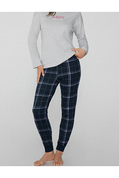 Evendi Pajama pants, Navy blue
