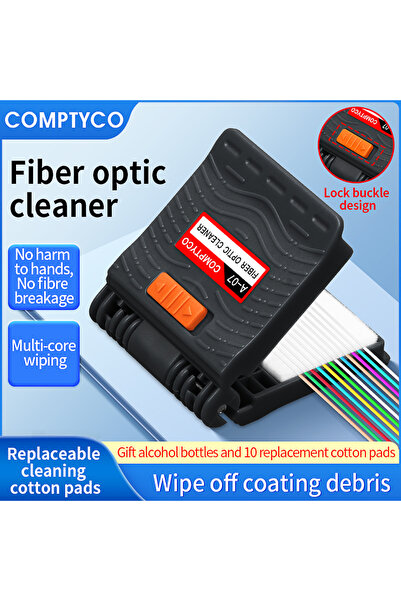 Choice COMPTYCO A-07 Optical Fiber Core Wiping Cleaning Tool Fiber Optic Clea...
