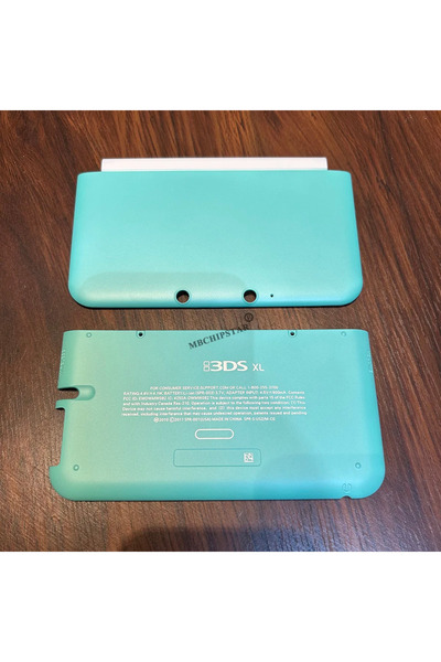 Choice1 غطاء علوي وسفلي عالي الجودة باللون الأخضر لجهاز 3DS XL LL، غلاف وحدة ...