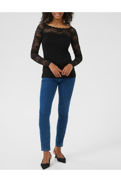 Evendi Blouse, Black