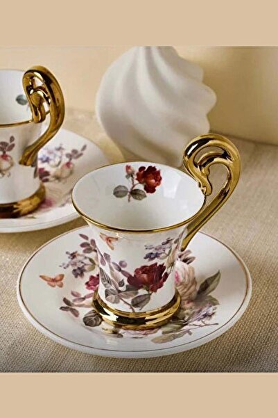 Perotti Rose Garden 6 lı Porselen Fincan Takımı 16832