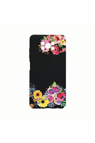 bestcase Husa Silicon, Compatibila Cu Xiaomi Poco X3 / Poco X3 (NFC), Flowers...