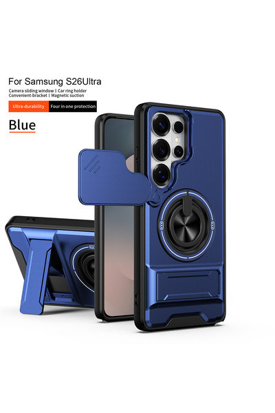 Choice23 Galaxy S26 Ultra Blue Phone Case for S26 S24 S23 Ultra S25 FE Lens P...