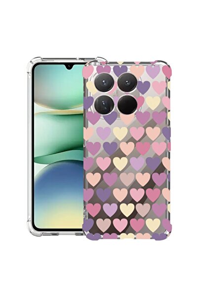 bestcase Αντικραδασμική Θήκη Συμβατή με Xiaomi 17, με Σχέδιο Καρδιάς, Ενισχυμ...