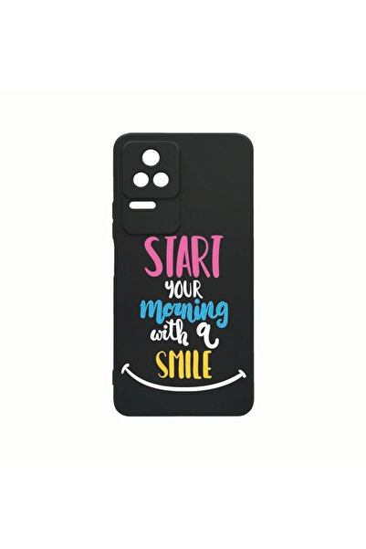 bestcase Husa Silicon, Compatibila Cu Xiaomi Poco M5s, Smile At Morning, Rezi...