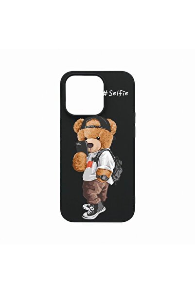bestcase Husa Silicon, Compatibila Cu Xiaomi 13, Selfie Teddy Bear, Rezistent...