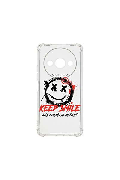 bestcase Θήκη για Xiaomi Redmi A3, Αντικραδασμική 1.5MM, Keep Smile, Προστασί...