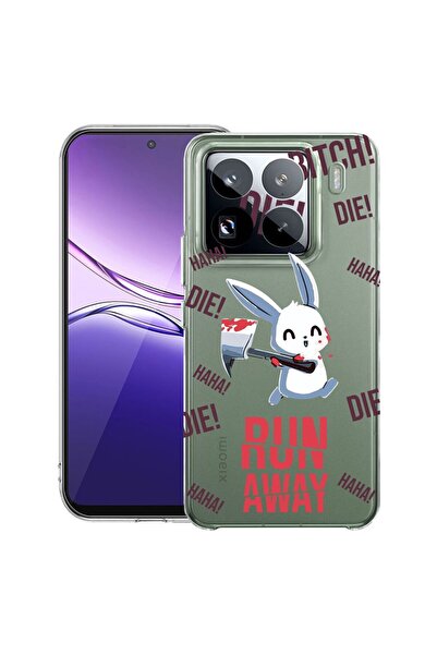 bestcase ¬Æ Husa Clear Slim Silicon Compatibila cu Xiaomi 15, Run away!, 2099...