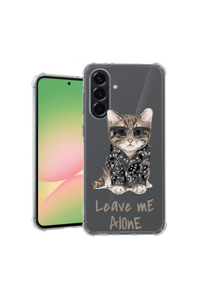 bestcase Husă pentru Samsung Galaxy S25, Antișoc 1.5MM, Leave Me Alone Cat, P...