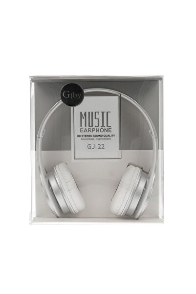 OEM Ακουστικά Κεφαλής GJBY Extra Bass GJ-22/jack 3,5mm Λευκό