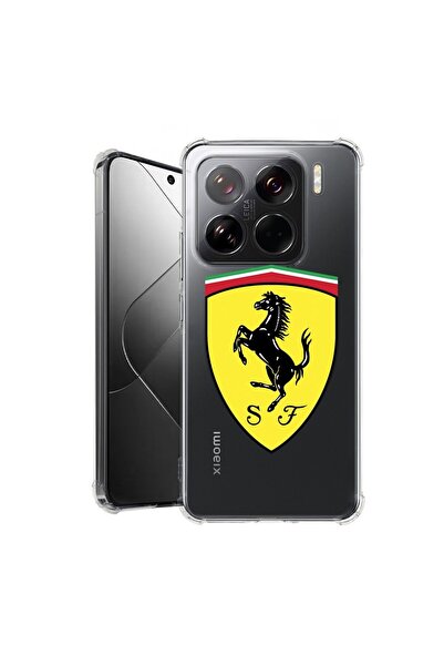 bestcase ¬Æ Husa pentru Xiaomi 15 Pro, Anti Shock 1.5MM, Ferrari, Protectie c...
