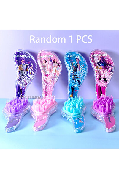 Choice بانداي عشوائي 1 قطعة أو 4/1 قطعة جديد KPop Demon Hunters Comb Cartoon ...