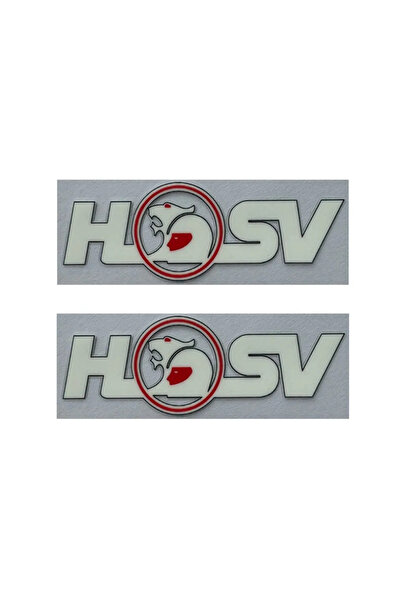 Choice3 2 قطعة (عبوة من قطعتين) ملصق شعار سيارة بتصميم علم سباق HSV - إكسسوار...