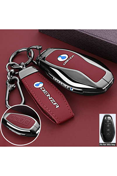 Choice8 key case for Denza Style 2-Red-1pc Car Key Case for DENZA B5 B8 2025 ...