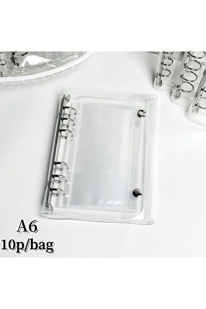 Choice5 A6 and 10P M5/A8/A7/A6 Transparent Binder, Sticker Book, Sticker Stor...