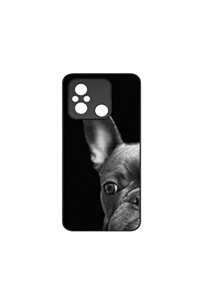 bestcase Λεπτή Γυάλινη Θήκη, Συμβατή με Xiaomi Redmi 12C, Γαλλικό Μπουλντόγκ,...