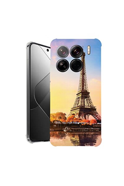 bestcase ¬Æ Husa pentru Xiaomi 15 Pro, Anti Shock 1.5MM, Paris Eiffel Tower, ...