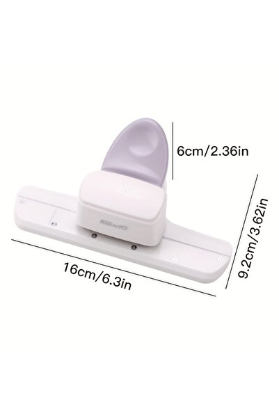 Choice WHITE 1pc Hand Embossing Machine - Multifunctional Stamp and Imprint T...