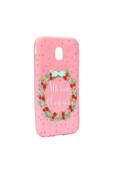 bestcase Χριστουγεννιάτικη προστατευτική θήκη για Samsung Galaxy J7 2018, ανθ...