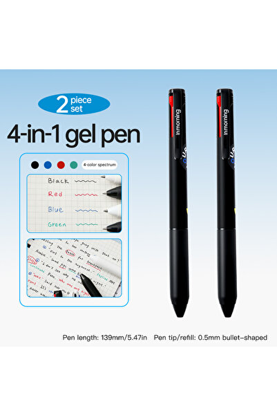 choice2 ML26-2 طقم أقلام جل متعددة الألوان من سبكتروم - قلم بأربعة ألوان، مجم...