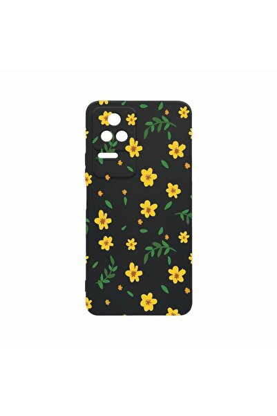 bestcase Husa Silicon, Compatibila Cu Xiaomi Poco M5s, Little yellow flowers,...
