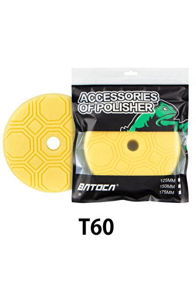 Choice5 وسادات تلميع وصقل BATOCA T60 مقاس 5/6 بوصة، 5 بوصة، قطعة واحدة، T20-T...