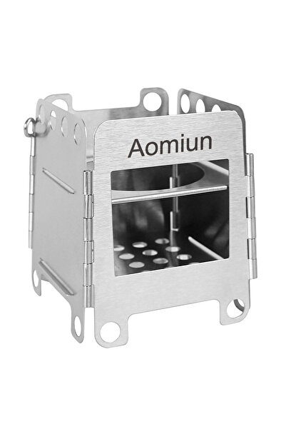 Choice WHITE Mini Portable Outdoor Stainless Steel Fire Pit Compact Camping S...