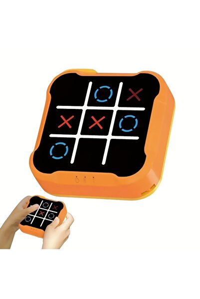 Choice1 Orange Children Electronic Toys Tic Tac Toe Board Games Montessori Pu...