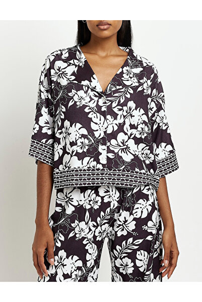 Evendi Shirt, Black and White