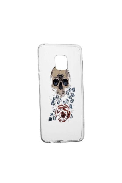 bestcase Husa Silicon Skull, Rose, Compatibila cu Xiaomi Poco X3 (NFC) / Poco...