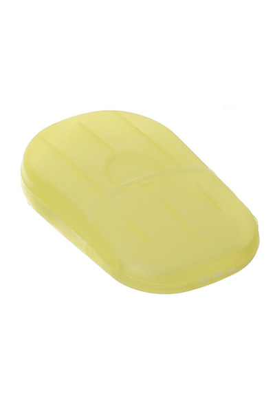 Choice3 YELLOW Portable Soap Paper Disposable Travel Camping Mini Cleaning So...