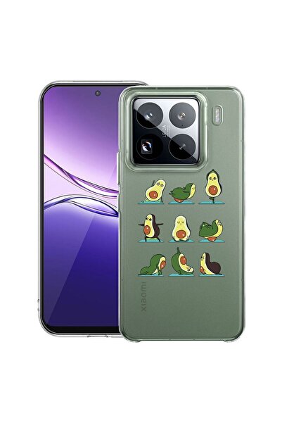 bestcase Διαφανής Λεπτή Θήκη Σιλικόνης Συμβατή με Xiaomi 15 Pro, Avocado Yoga...