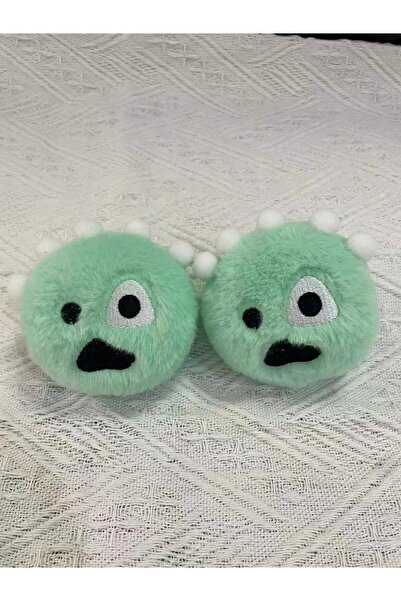 Choice 2pcs Cortisball plush ball pendant with the same plush, ugly and cute ...