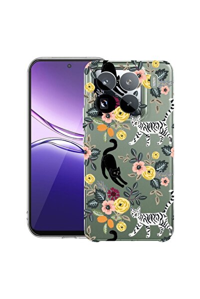 bestcase ¬Æ Husa Clear Slim Silicon Compatibila cu Xiaomi 15, Cat Pattern, 20...
