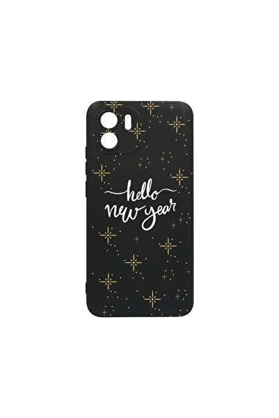 bestcase Λεπτή Θήκη Σιλικόνης 0.8MM, Συμβατή με Xiaomi Redmi A2, Καλή Χρονιά,...