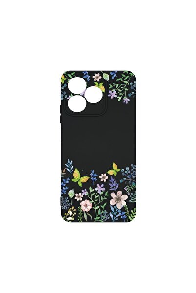 bestcase Θήκη Σιλικόνης Premium, Συμβατή με Xiaomi Redmi 13, Σχέδιο Πεταλούδε...
