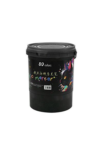 Choice4 80 colors 24/48/60/80 Colors Soft-Tip Barrel Pack Acrylic Markers - S...