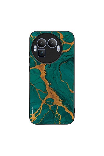 Sonique Θήκη Marble Series για Realme GT 8 Pro 5G Πράσινο