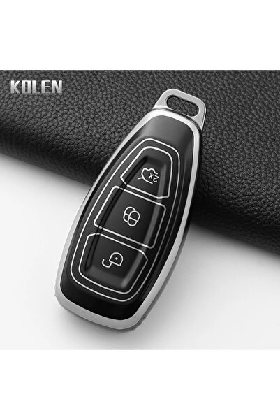 Choice5 S-Black Fashion TPU Car Folding Key Case Cover For Ford Focus 3 4 Mon...
