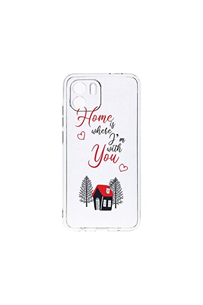 bestcase Διαφανής Θήκη Σιλικόνης 2MM, Συμβατή με Xiaomi Redmi A2, Home Is Whe...