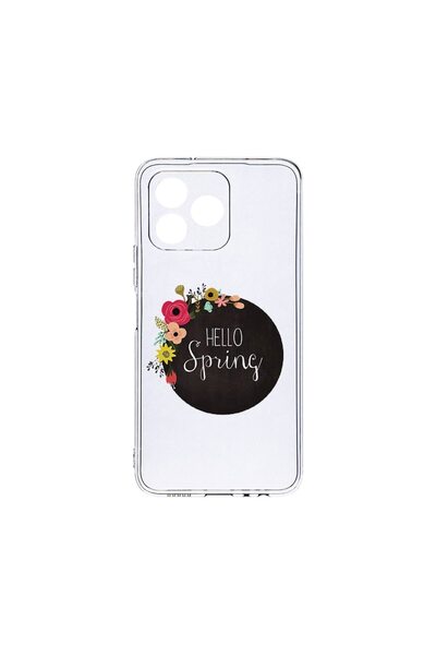 bestcase ¬Æ Husa Clear Silicon 2MM, Compatibila Cu Xiaomi Redmi 13, Hello Spr...