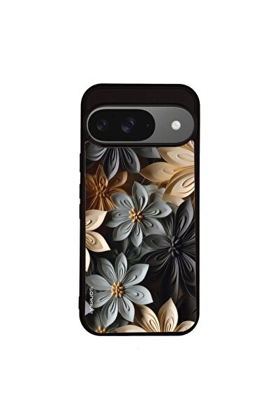 Sonique Θήκη 3D Flower Series για Google Pixel 9 5G Γκρι