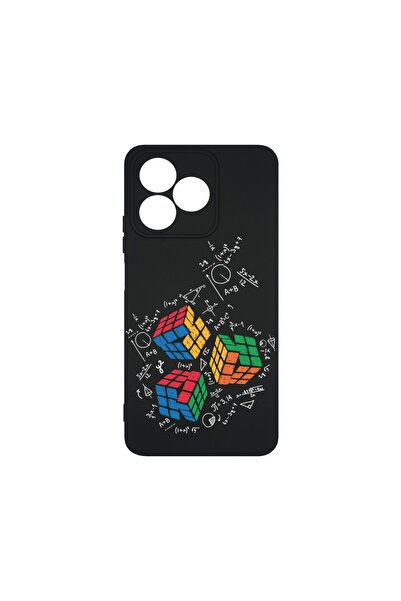 bestcase ¬Æ Husa Premium Silicon, Compatibila Cu Xiaomi Redmi 13, Rubik Cube,...