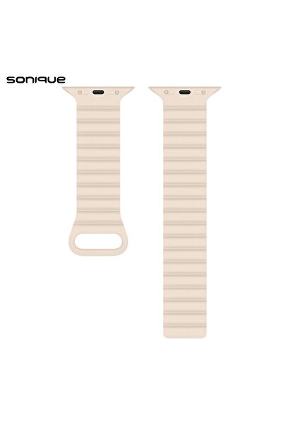 Sonique Λουράκι Σιλικόνης Wavy Magnetic Band για Apple Watch (42/44/45/49MM) ...