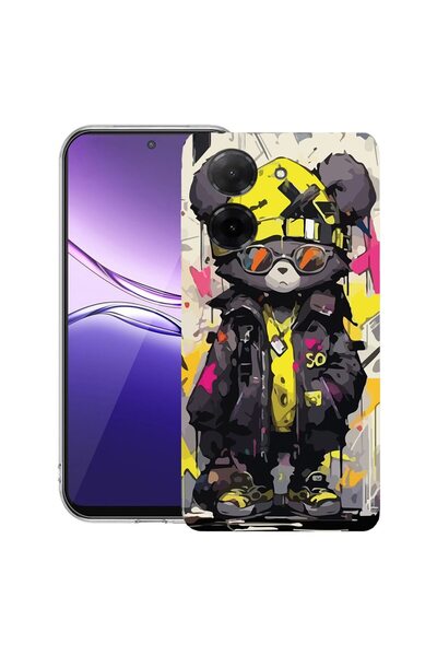 bestcase Прозрачен тънък силиконов калъф, съвместим с Xiaomi Redmi A5 (171 мм...
