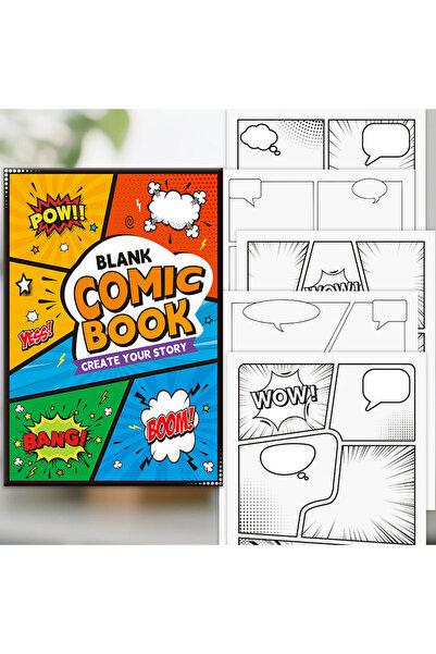 Choice Blank Comic Book Drawing Book Comic Graffiti Drawing Book, Splicing St...