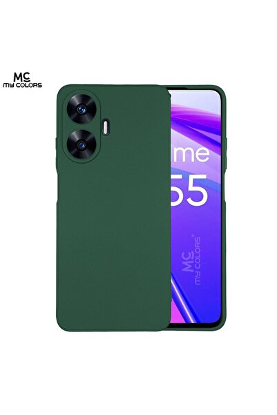 Sonique Θήκη Σιλικόνης My Colors Realme C55 Πράσινο Σκούρο