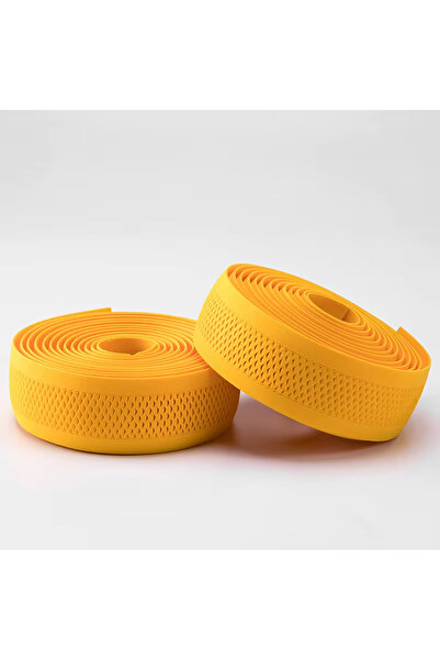Choice ROCKBROS yellow 2PCS For MTB Road Bicycle Handlebar Tape Non-Slip Shoc...